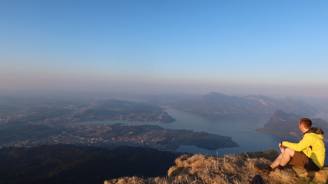 Blick vom Klimsenhorn
