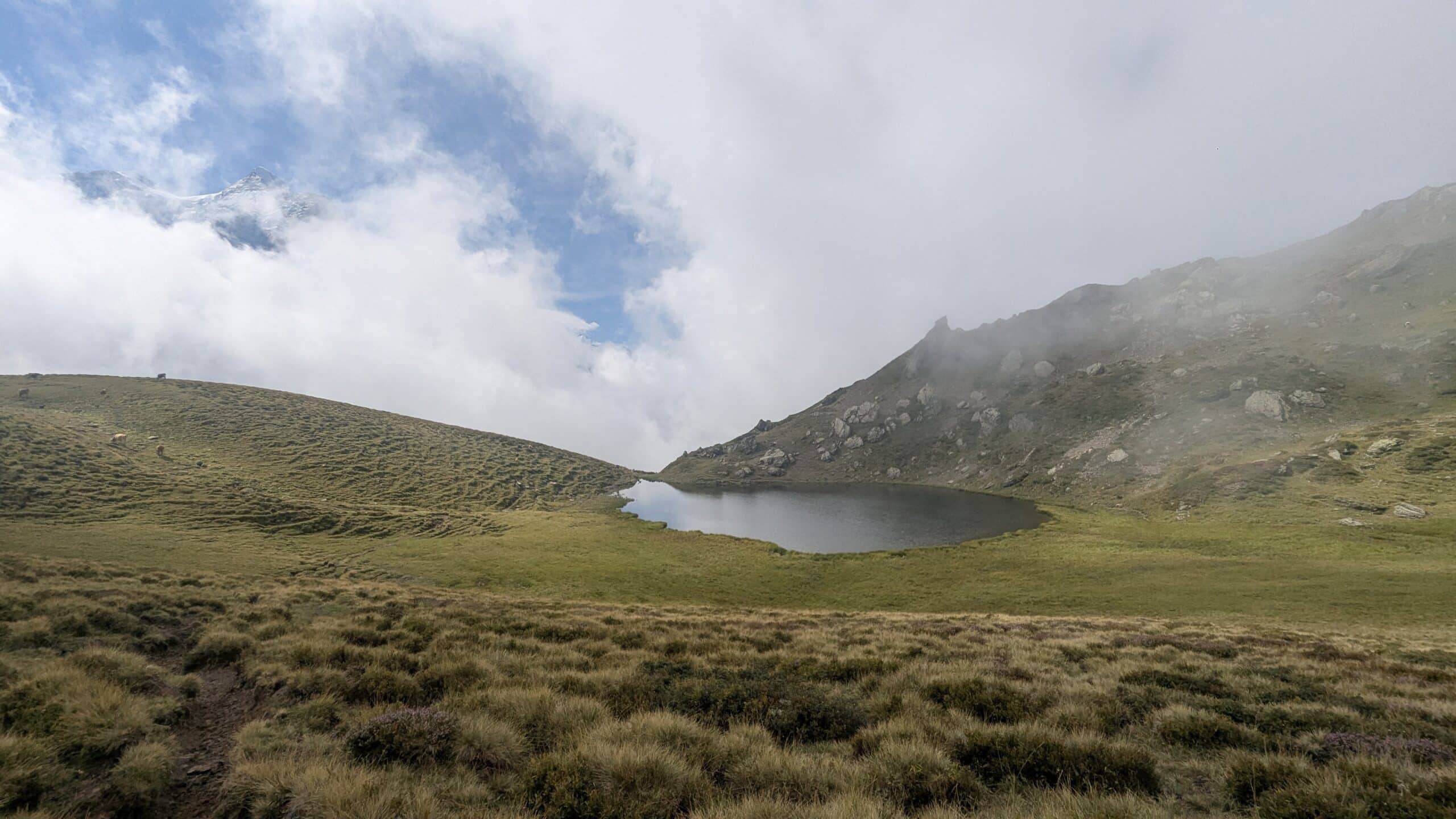 Kleiner See irgendwo in der Nähe der Alp Kaltenbrunnen